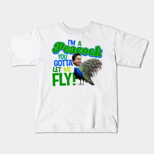 The Other Guys - I'm a Peacock You Gotta Let Me Fly Kids T-Shirt